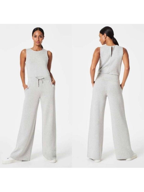 SPANX Pants - Spanx Air Essentials Women's Sleeveless Jumpsuit Size M Heather Gray